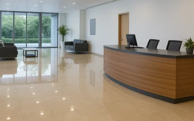 Cristalizado de suelos en hoteles, oficinas y locales en Valencia