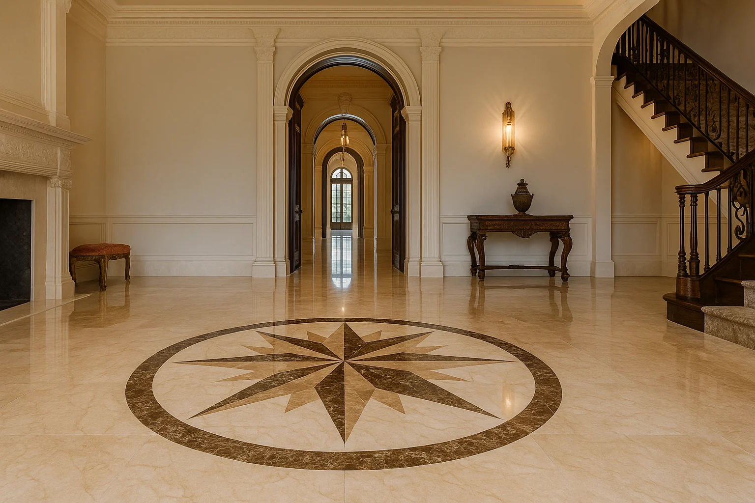 Restauración suelos antiguos en Valencia Pulidos Fenix