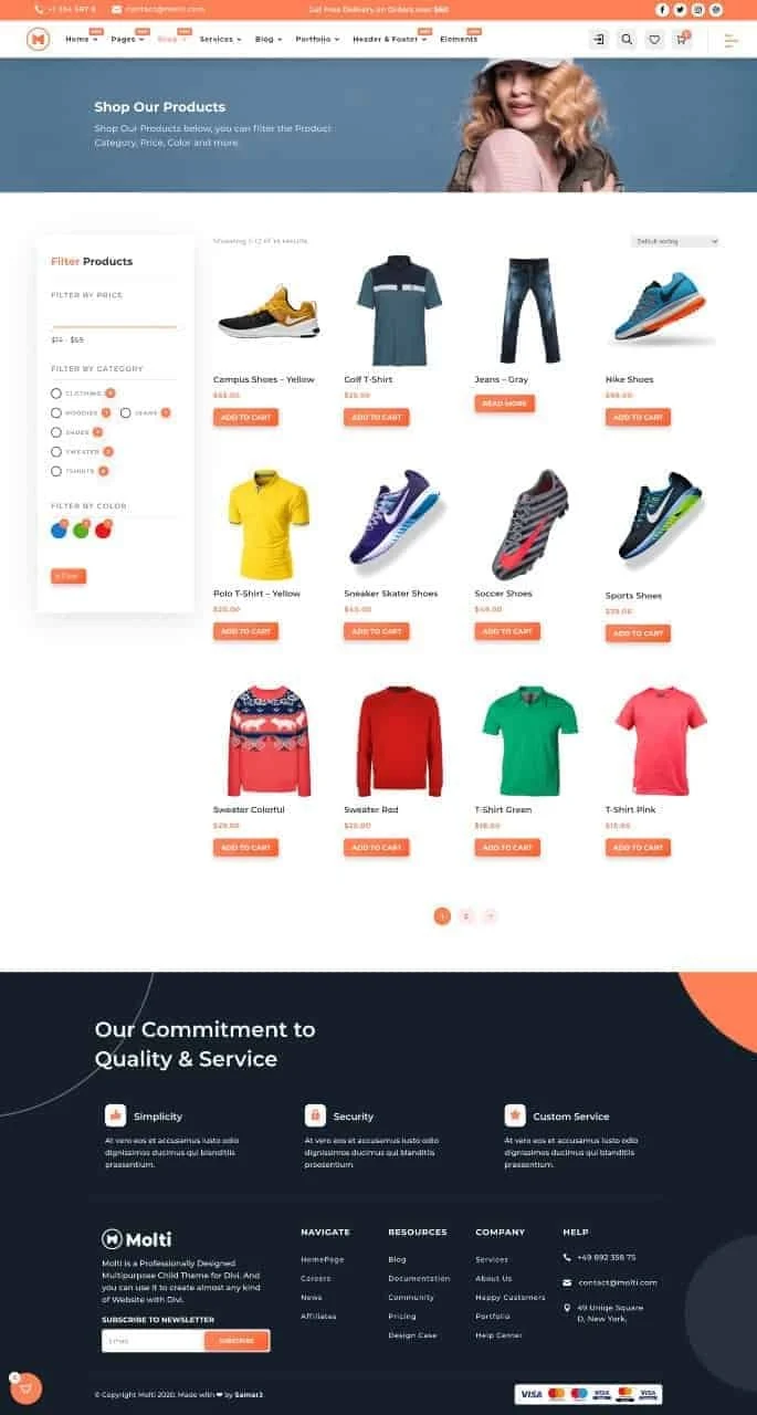 Circle pendant in 18k