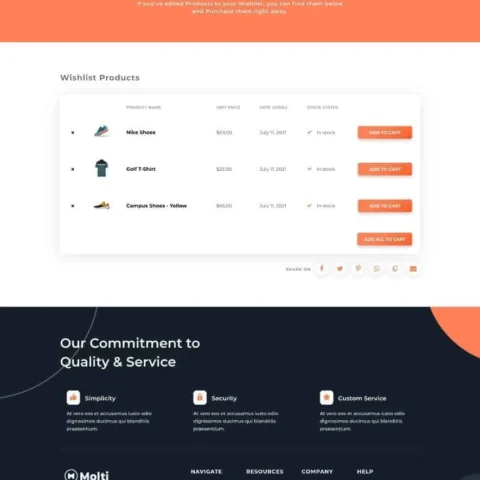 Earrings in Yellow Gold