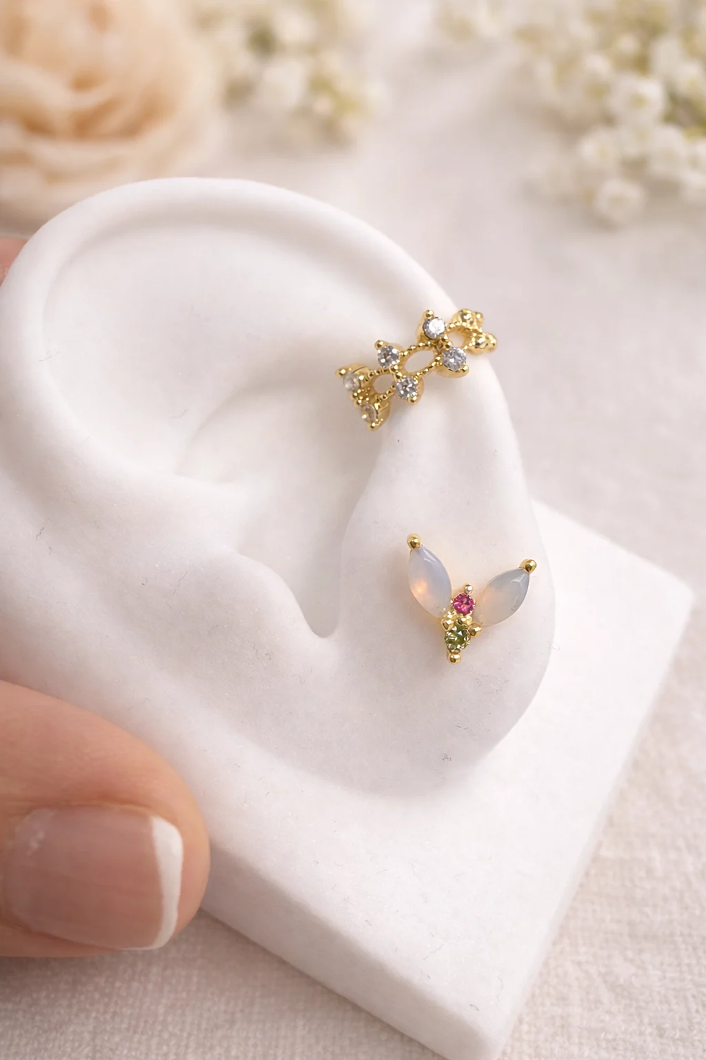 Pendientes Bloom Opal - Imagen 4