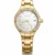 reloj mujer Eclipse Gold acero inoxidable dorado fondo blanco